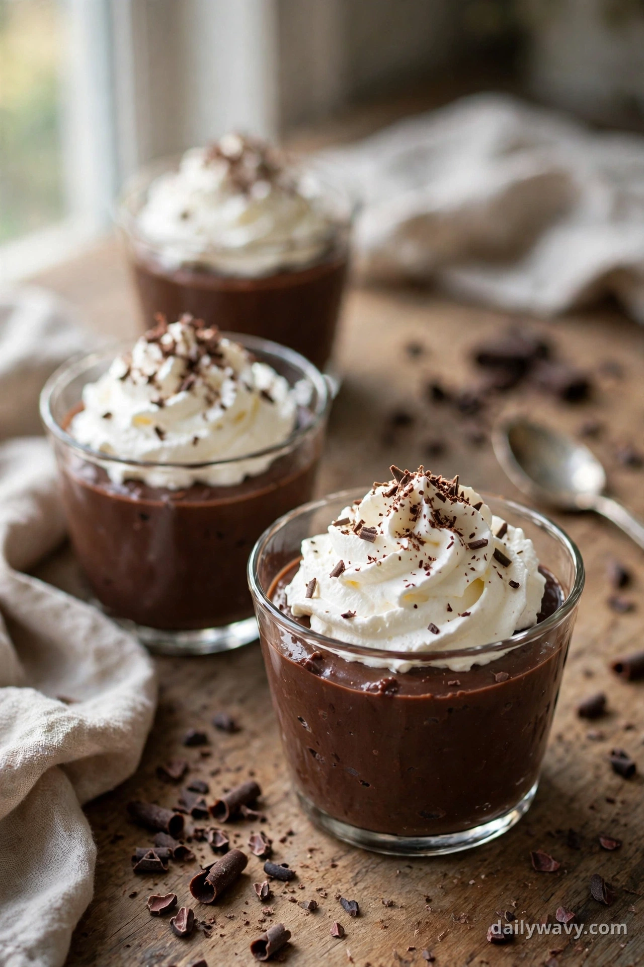 Chocolate Pudding Cups