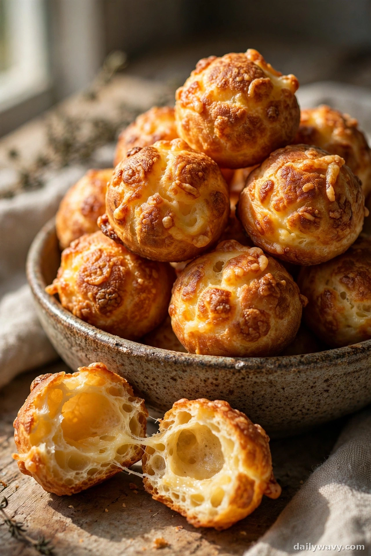 Mini Cheese Gougeres