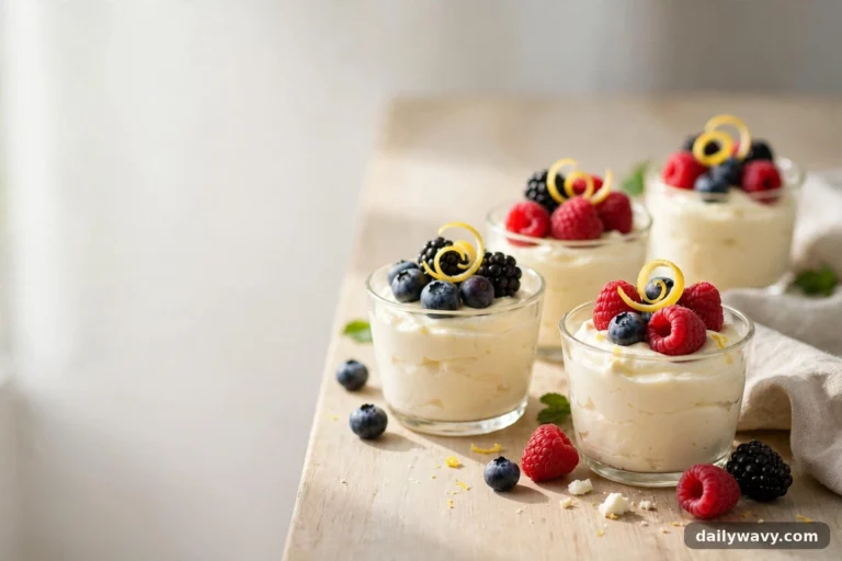 Cottage cheese shown in a complete styled scene