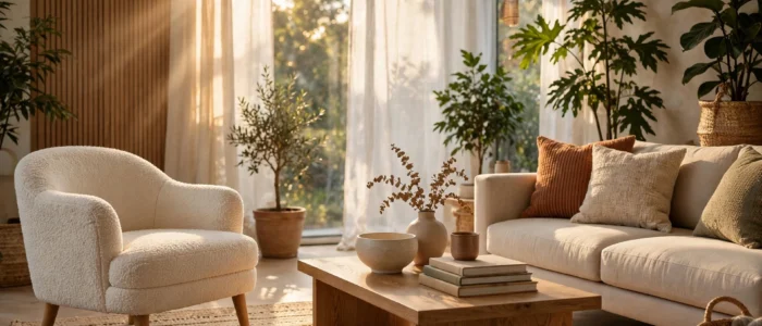 dailywavy-home-decor-ideas-hero Home decor design ideas — warm styled modern living room