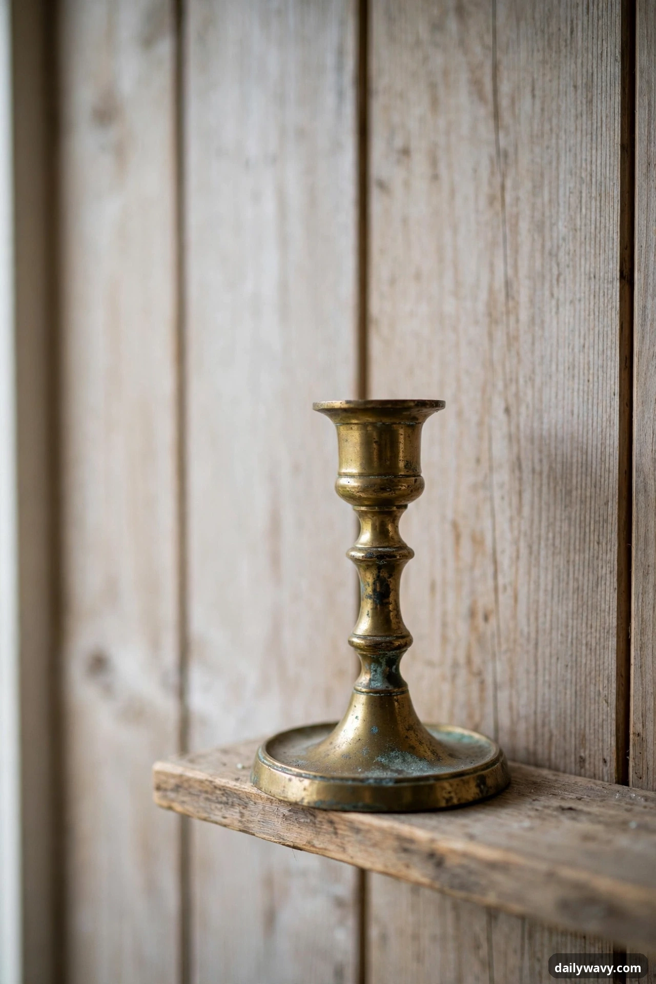 A Vintage Object On An Uncluttered Shelf in neo deco home decor