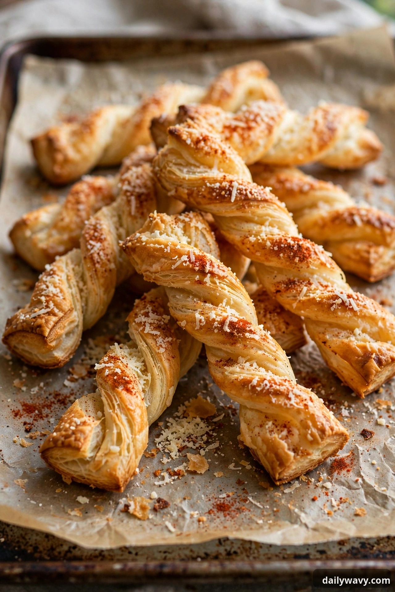 Cheese Pastry Twists