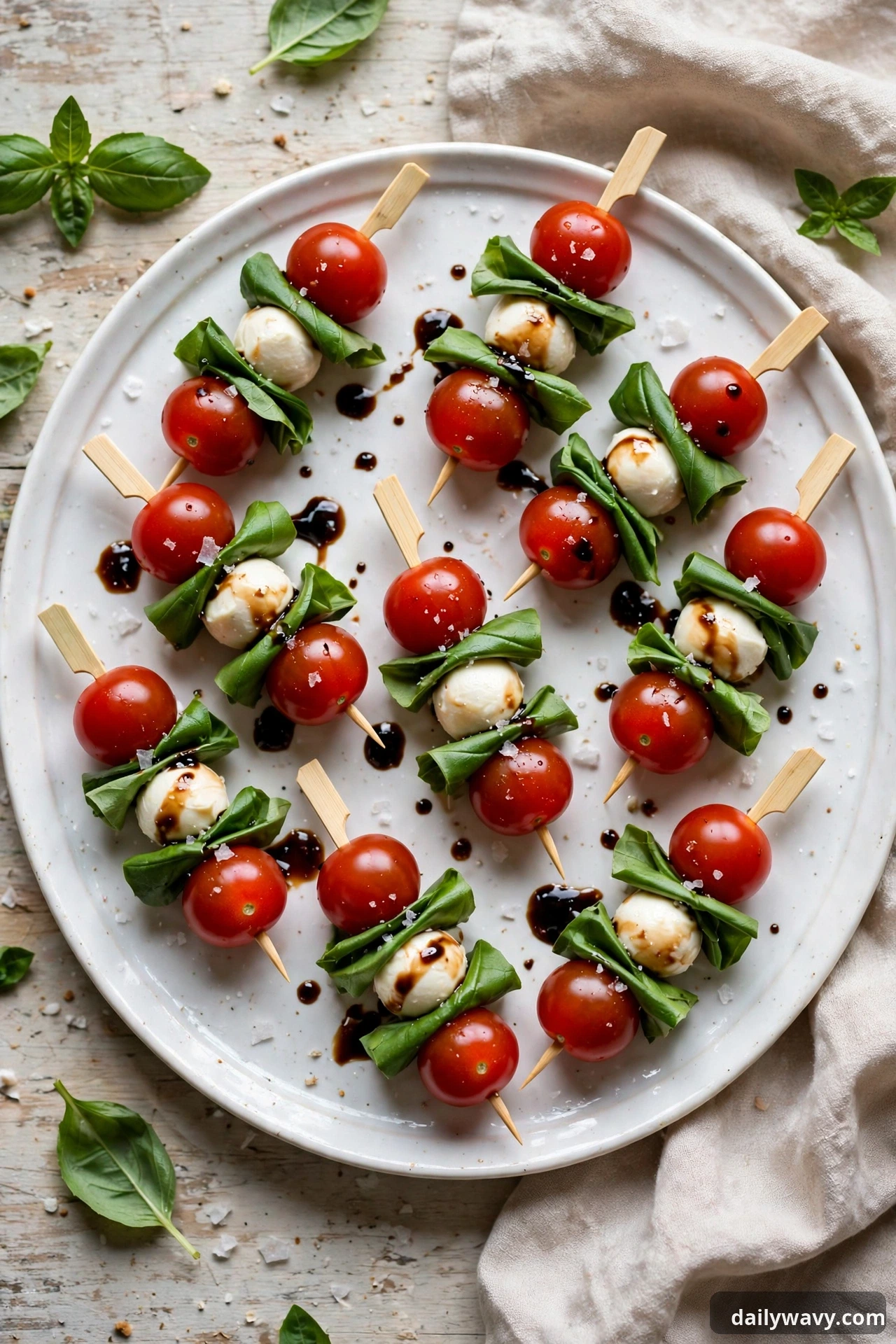 Mini Caprese Skewers
